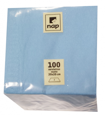 Serviette cocktail bleu azur.png