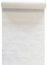 Chemin de table intissé blanc 30cm x 10m