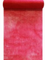 Chemin de table intissé framboise 30cm x 10m