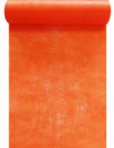 Chemin de table intissé orange 30cm x 10m