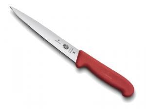 Couteau � d�nerver manche rouge 20 cm