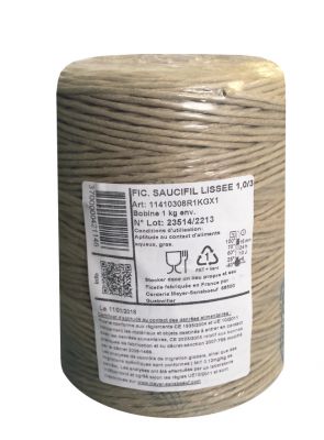 Ficelle Saucifil �crue 1.0/3 liss�e
