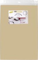 Nappe ronde non tisse ivoire 240 cm