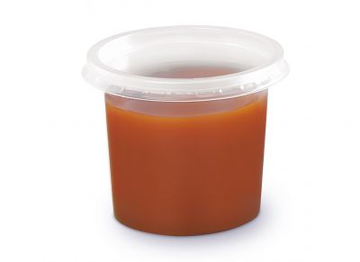 Pot transparent + couvercle