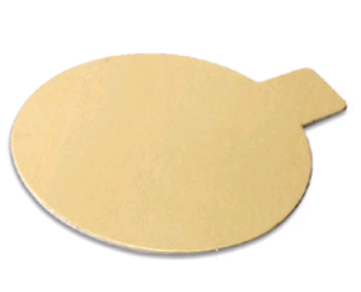 Rond or avec languette p200