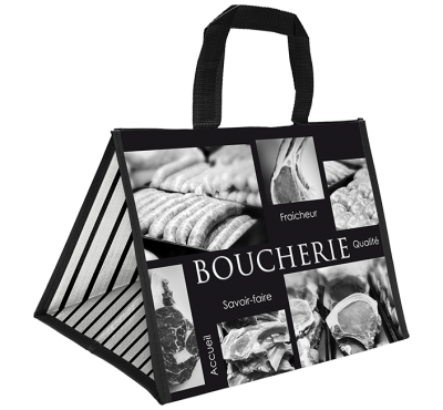 Sac cabas \ Boucherie\  Neutre ou Personnalis�