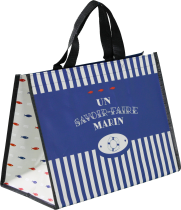Sac cabas \ Poissonnerie\  Neutre ou Personnalisé