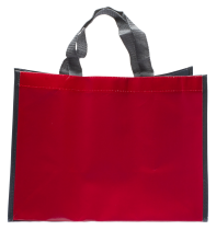 Sac cabas Rouge/Gris neutre ou personnalisable