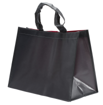 Sac cabas Rouge/Gris neutre ou personnalisable