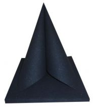 Serviette Dunilin Brillance noire 40 x 40 cm Pqt 50